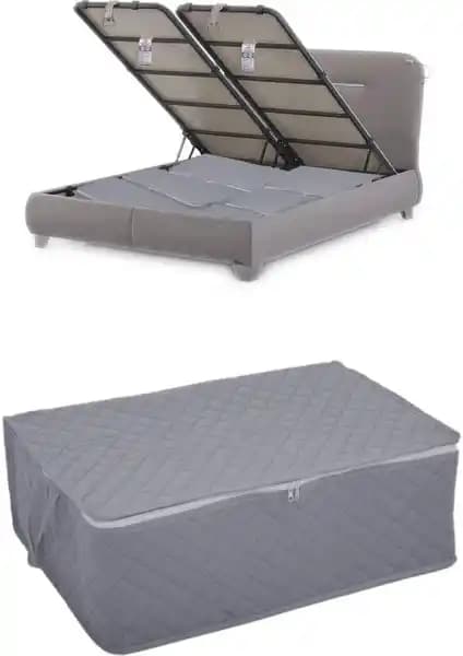 Adarya Çekyat Baza Tipi Hurç ile Eşyalarınızı Düzenli ve Şık Şekilde Saklayın