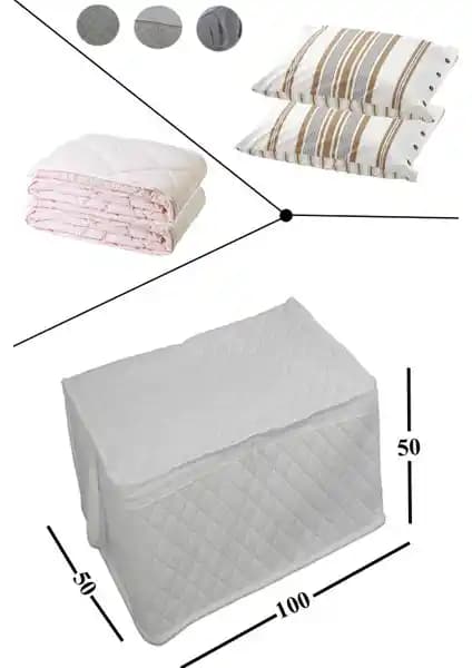 Adarya Mega Boy Yorgan Yastık Kazak Hurcu: Geniş Depolama ve Dayanıklı Tasarım