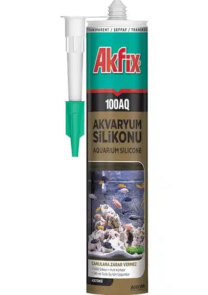 Akfix 100AQ Akvaryum Silikonu: Güvenli ve Dayanıklı Cam Yapıştırma Çözümü