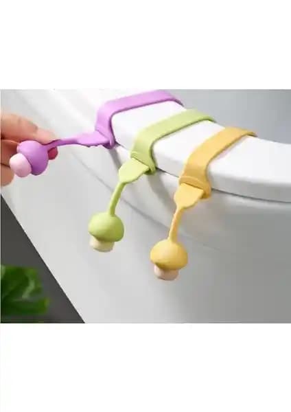 Aksell Mantar Tasarımlı Klozet Kapağı Aparatı: Hijyen ve Kullanım Kolaylığı İçin Pratik Çözüm