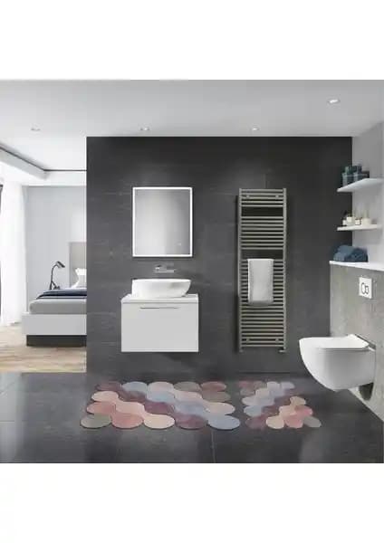 Alanur Florya Banyo Takımı ve Paspas Seti: Estetik ve Fonksiyonellik Bir Arada