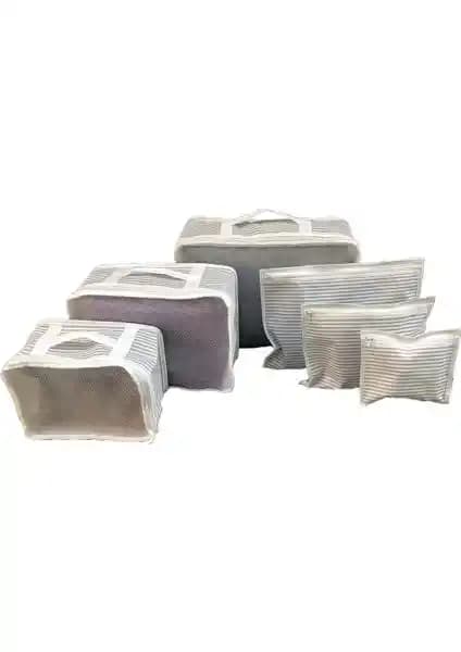 ALAS 6'lı Bavul Düzenleyici Seti: Seyahatlerinizde Pratik ve Organize Çözüm