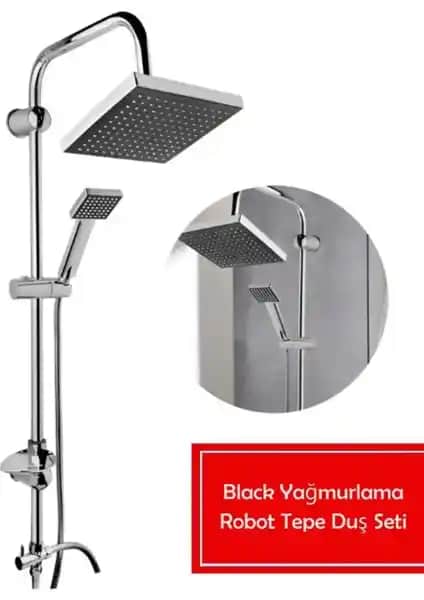AlbiFoni Robot Kare Tepe Duş Sistemi Modern Tasarım ve Fonksiyonellik Sağlar