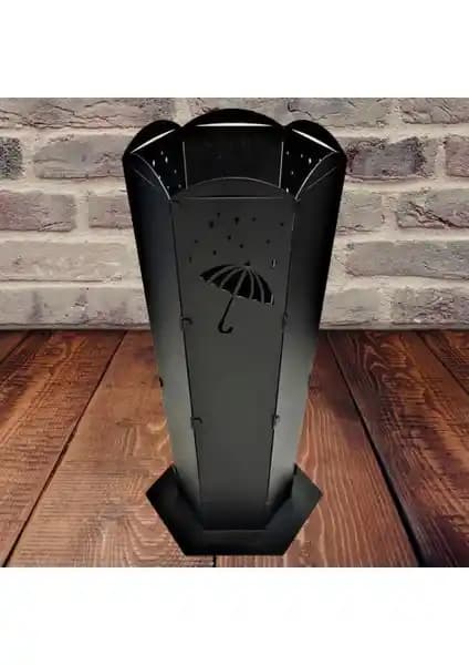 Aless Metal Siyah Şemsiyelik Modern Tasarımı ve Dayanıklı Yapısıyla Dekorasyonunuza Şıklık Katar