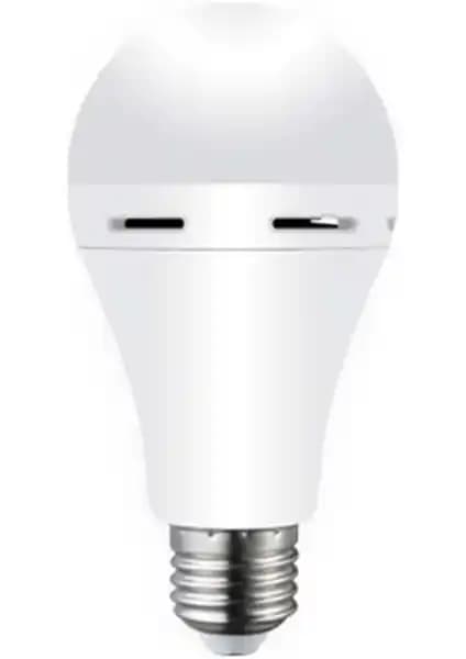 Alkılıç E27 9W Şarjlı LED Beyaz Ampul ile Güvenilir ve Enerji Tasarruflu Aydınlatma