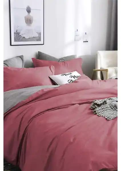 Alla Turca tek kişilik ranforce nevresim takımı yüksek kalite ve şık tasarım ile yatak odalarına modern dokunuş