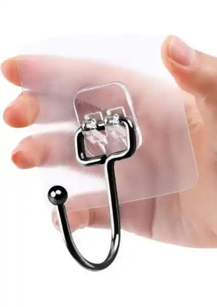 Alper Siyah Yapışkanlı Güçlü Kancalar: Dayanıklı ve Şık Ev ve Ofis Düzenleme Çözümü