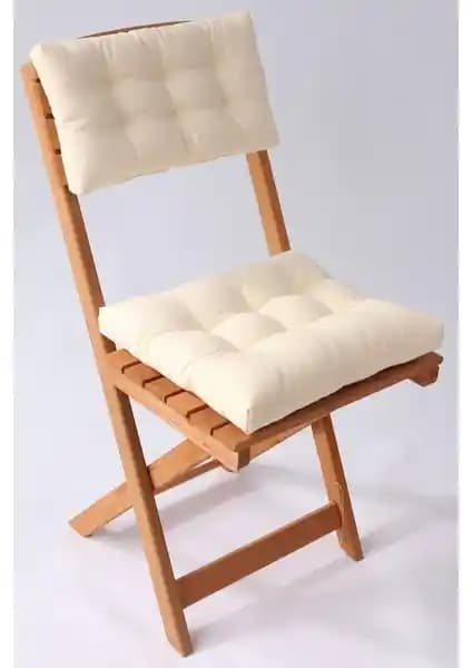 Altınpamuk Lüx Bistro Ahşap ve Bahçe Sandalye Minderleri Seti: Estetik ve Konfor Bir Arada