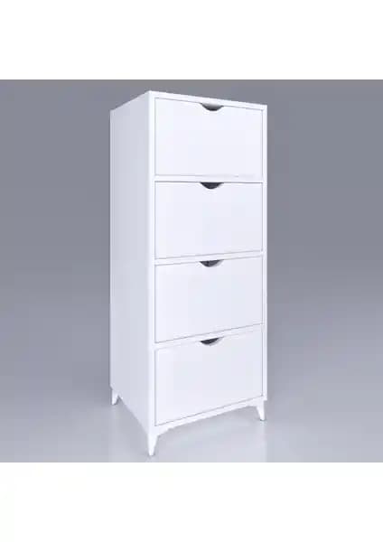 Anadolu Derin 4 Çekmeceli Ekmeklik ve Kiler Mutfak Dolabı Modern Tasarım ve Fonksiyonellik