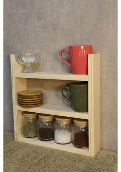 Anra Ahşap Baharatlık ile Modern ve Şık Mutfak Düzeni Sağlayın