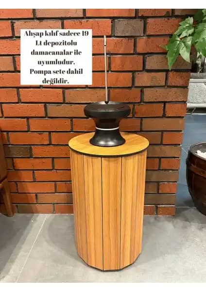 Arkitekt Ex Ahşap Damacana Sebil Kılıfı Saklama Kutusu Modern ve Dayanıklı Tasarım