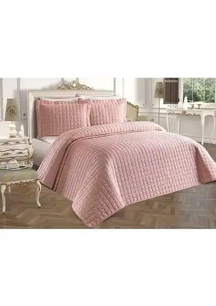 Armes Hayal Çift Kişilik Pudra Yatak Örtüsü: Şıklık ve Fonksiyonellik Bir Arada