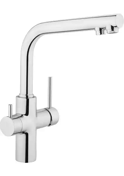 Artema Split A42144 Dual-Flow Mutfak Bataryası: Estetik ve Dayanıklı Tasarım Özellikleri