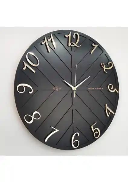 Asse Endless Line Dekoratif Duvar Saati Modern Tasarım ve Sessiz İşleyiş Özellikleri