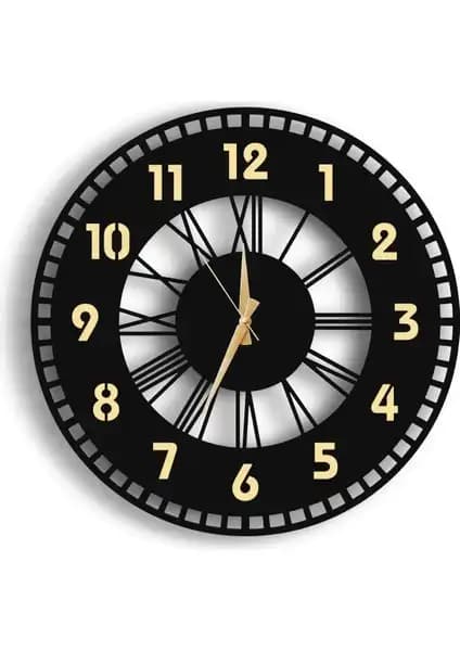 Aswood Dekoratif Aynalı Duvar Saati ve Vazo Tabloyla Mekânlarınızı Zarif Bir Şekilde Geliştirin