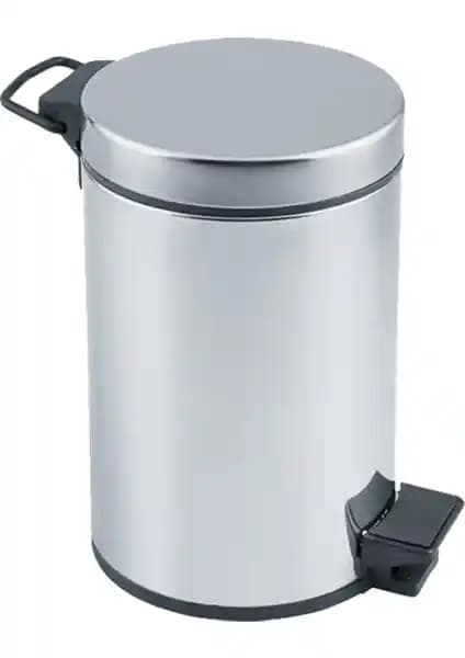 Atadan Paslanmaz Krom Pedallı Çöp Kovası – Şık ve Dayanıklı Çözüm