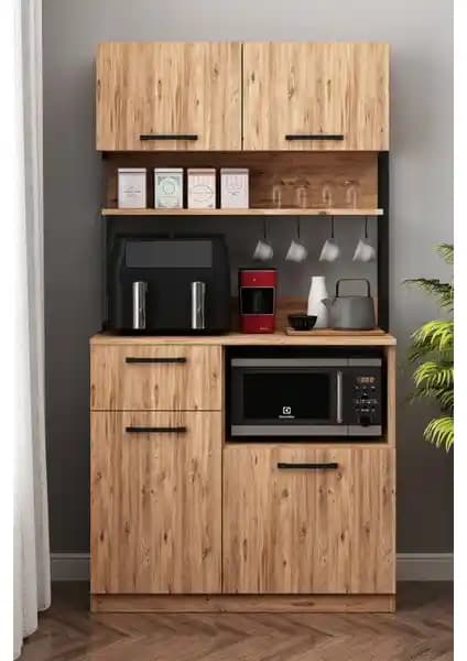 AVM Park Ervin Çok Amaçlı Airfry Dolabı: Modern ve Sağlam Tasarımıyla Kullanışlı Depolama Çözümü