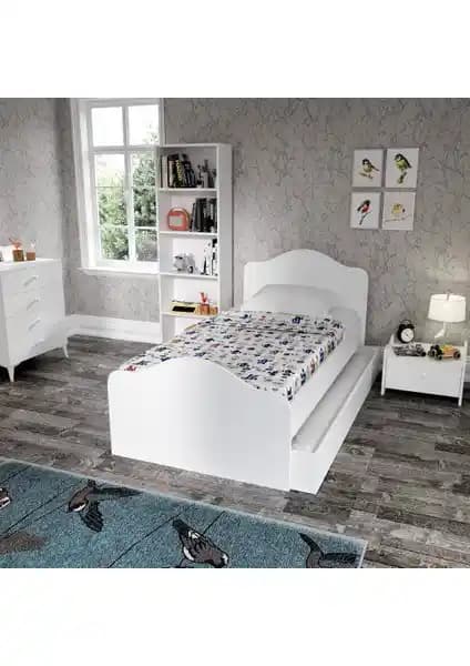 Baby Darling Kanguru Yavrulu Karyola: Güvenli ve Estetik Çocuk Yatağı Çocuk Odaları İçin