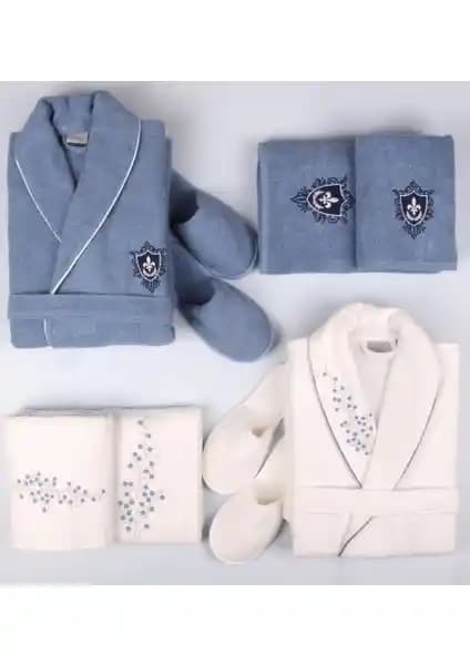 Baveno %100 Pamuk Aile Çeyiz Seti 8 Parça Şık ve Dayanıklı Tasarım