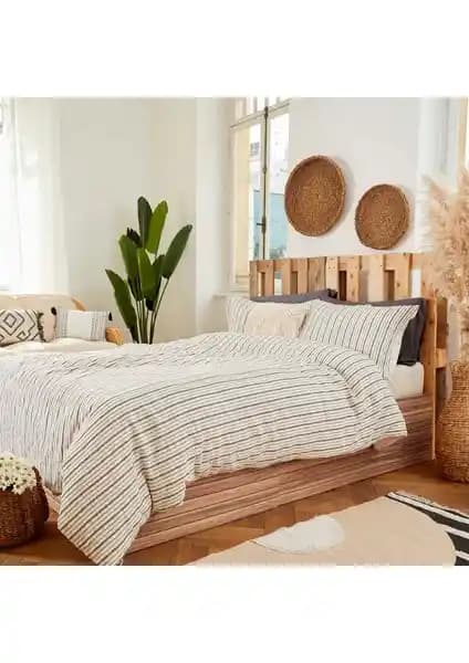 Bella Maison %100 Pamuk Sevilla Çift Kişilik Nevresim Takımı Modern ve Şık Tasarım