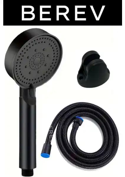 Berev 5 Fonksiyonlu Yüksek Basınçlı Duş Başlığı ve Seti Modern Banyolar İçin Yenilikçi Çözüm