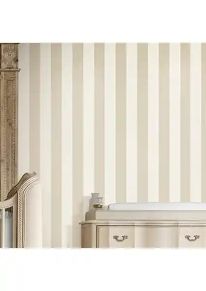 Bien Duvar Kağıtları Zümrüt Serisi Çizgi Desenli Modern ve Sağlıklı Dekorasyon Seçeneği