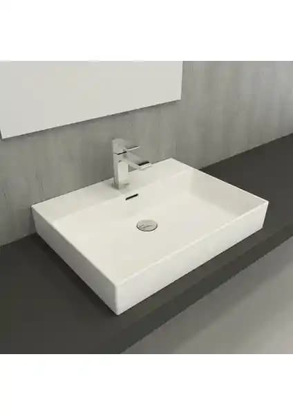Bocchi Bocchi Milano 60 cm Lavabo: Estetik ve Dayanıklı Modern Banyo Çözümü