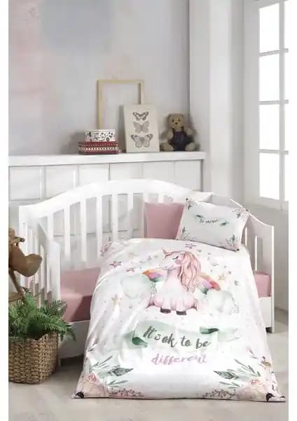 Bonjardin Home Dijital Baskılı 3D Pamuk Bebek Nevresim Takımı Yüksek Kalite ve Şık Tasarım