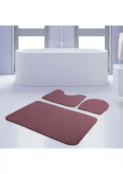 Bonny Home 3'lü Mürdüm Kaymaz Taban Banyo Paspası ve Halısı Seti Özellikleri ve Kullanım İpuçları