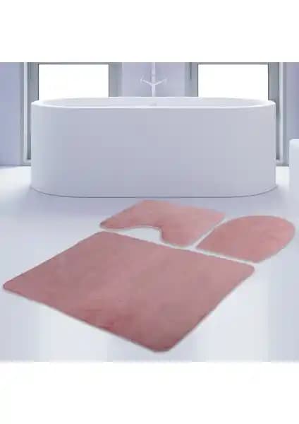 Bonny Home 3'lü Pembe Kaymaz Taban Banyo Paspası ve Halısı Seti Analizi ve Özellikleri