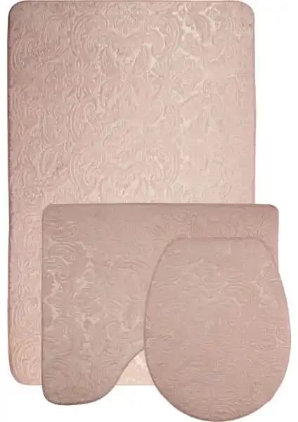 Bonny Home Ultrasoft Desenli Pudra Klozet Takımı ve Banyo Paspası Seti Ürün Özellikleri ve Kullanım Avantajları