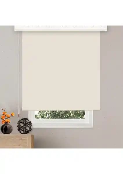 Brillant 9658 Stor Perde Ekru: Estetik ve Fonksiyonelliği Bir Arada Sunan Modern Perde Seçeneği