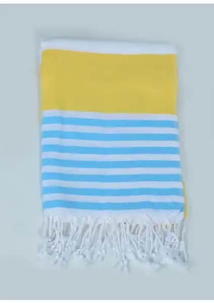 Buldan Store Marin Sarı Peştemal: Geleneksel ve Modern Tasarımın Şık Buluşması