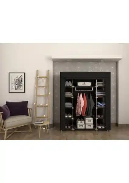 Burak 12 Raflı Çift Yandan Bez Dolap Gardrop Değerlendirmesi ve Özellikleri