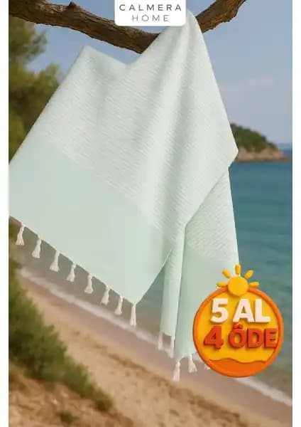 Calmera Home Çizgili Peştemal: Şıklık ve Fonksiyonellik Bir Arada Günlük Kullanım İçin