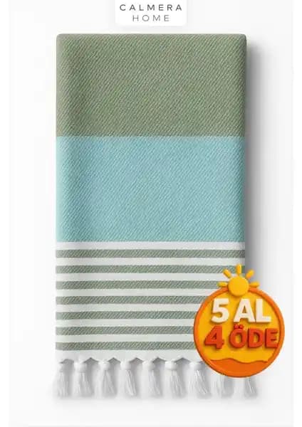 Calmera Home Natura Peştemal: Doğal Pamuk ve Fonksiyonellik ile Şıklık Sunar
