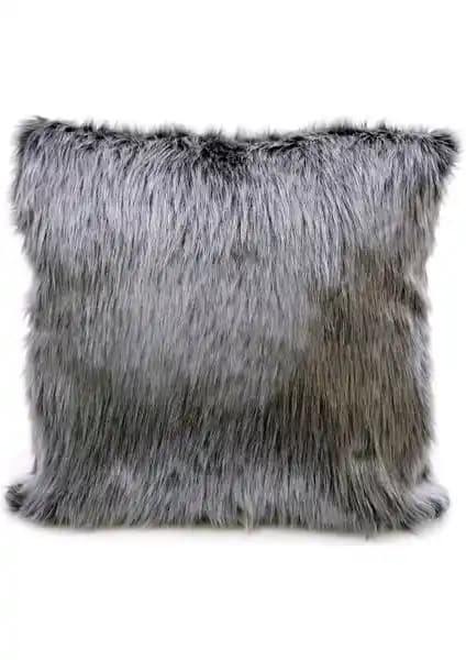 Cango Home Peluş Gri Kırlent Kılıfı: Estetik ve Konfor Sunan Yüksek Kaliteli Dekorasyon Aksesuarı