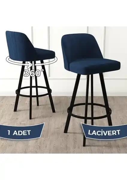 Canisa Concept Atex Serisi 360°C Döner Bar Sandalyesi Modern ve Dayanıklı Tasarım Özellikleri