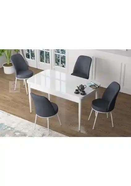 Canisa Concept Zen Serisi MDF Açılabilir Mutfak Masası ve Sandalye Takımı İncelenmesi