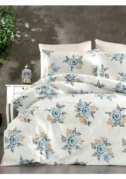 Caqqa Dora Lastikli Çarşaflı Çift Kişilik Nevresim Takımı Şıklık ve Konfor Sunar