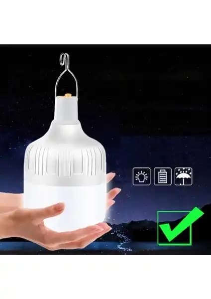 Cata 30 Watt 300 Lm Taşınabilir Şarjlı LED Ampul ile Pratik ve Dayanıklı Aydınlatma Çözümü