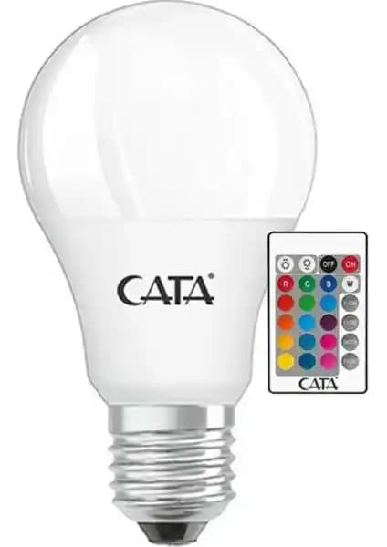 Cata CT-4058 LED RGB Ampul: Enerji Tasarruflu, Renk Değiştiren Uzaktan Kumandalı Aydınlatma