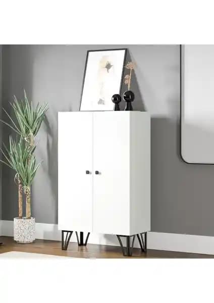 Ceramical DLS3 Çok Amaçlı Dolap: Modern ve Fonksiyonel Depolama Çözümü 90 cm yüksekliğinde