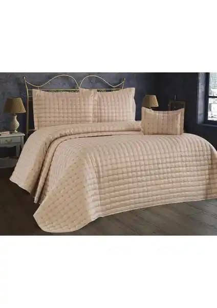 Çeyiz Diyarı Yılz Çift Kişilik Kapitoneli Yatak Örtüsü Modern ve Şık Tasarımıyla Dekorasyonun Vazgeçilmezi