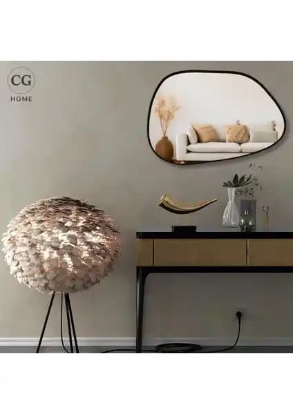 Cg Home Asimetrik Ayna Modern ve Şık Tasarımıyla Ev Dekorasyonunuza Zarafet Katar