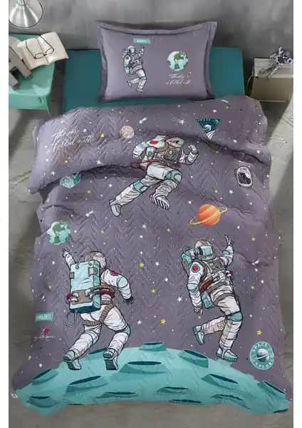 Clasy Pamuk Genç Dört Mevsim Space Yatak Takımı ve Nevresim Seti