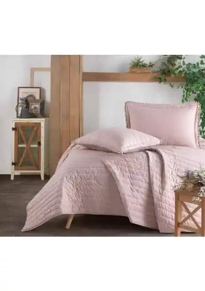 Clasy Pedra V3 Pudra Çift Kişilik Yatak Örtüsü Şıklık ve Dayanıklılık Sunar