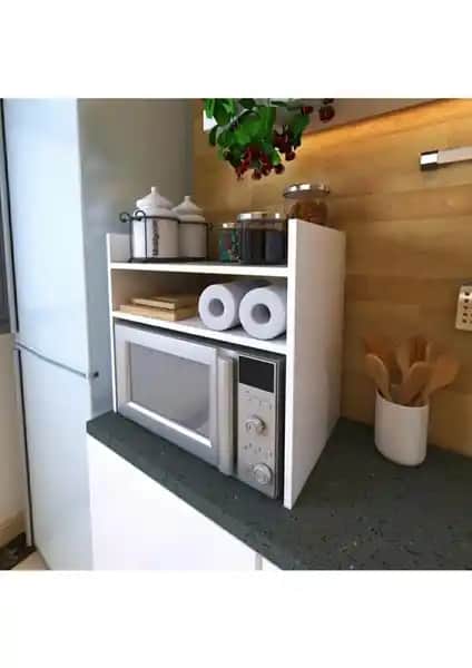 Çok Amaçlı Üstü Fırın ve Mikrodalga Rafı: Modern ve Çok Yönlü Mutfak Çözümü