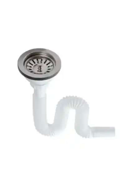 Çöpmak Geniş Ağızlı Lavabo Sifonu: Dayanıklı ve Kullanışlı Gider Borusu Çözümü