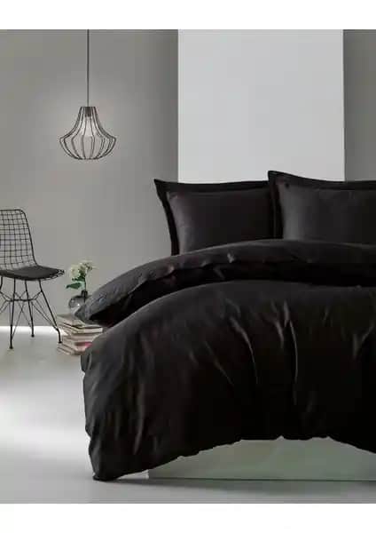 Cotton Box Elegant Siyah Pamuk Saten Çift Kişilik Nevresim Takımı Özellikleri ve Dekorasyon İpuçları
